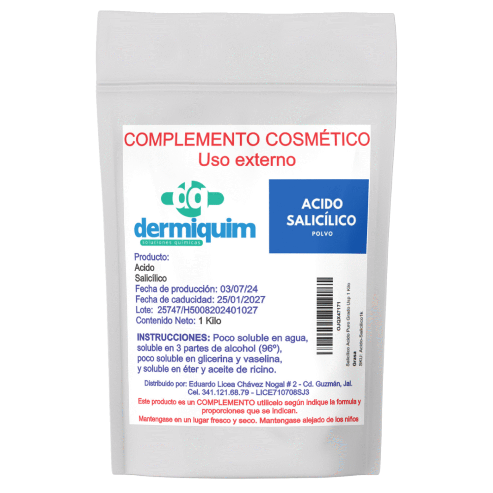 acido 1k Ácido salicílico - 1 Kilo