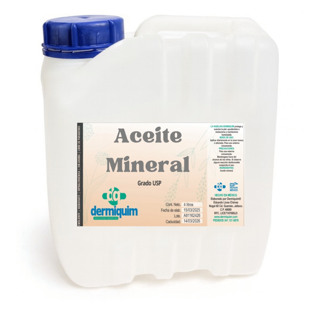 Aceite Mineral - 4 Litros