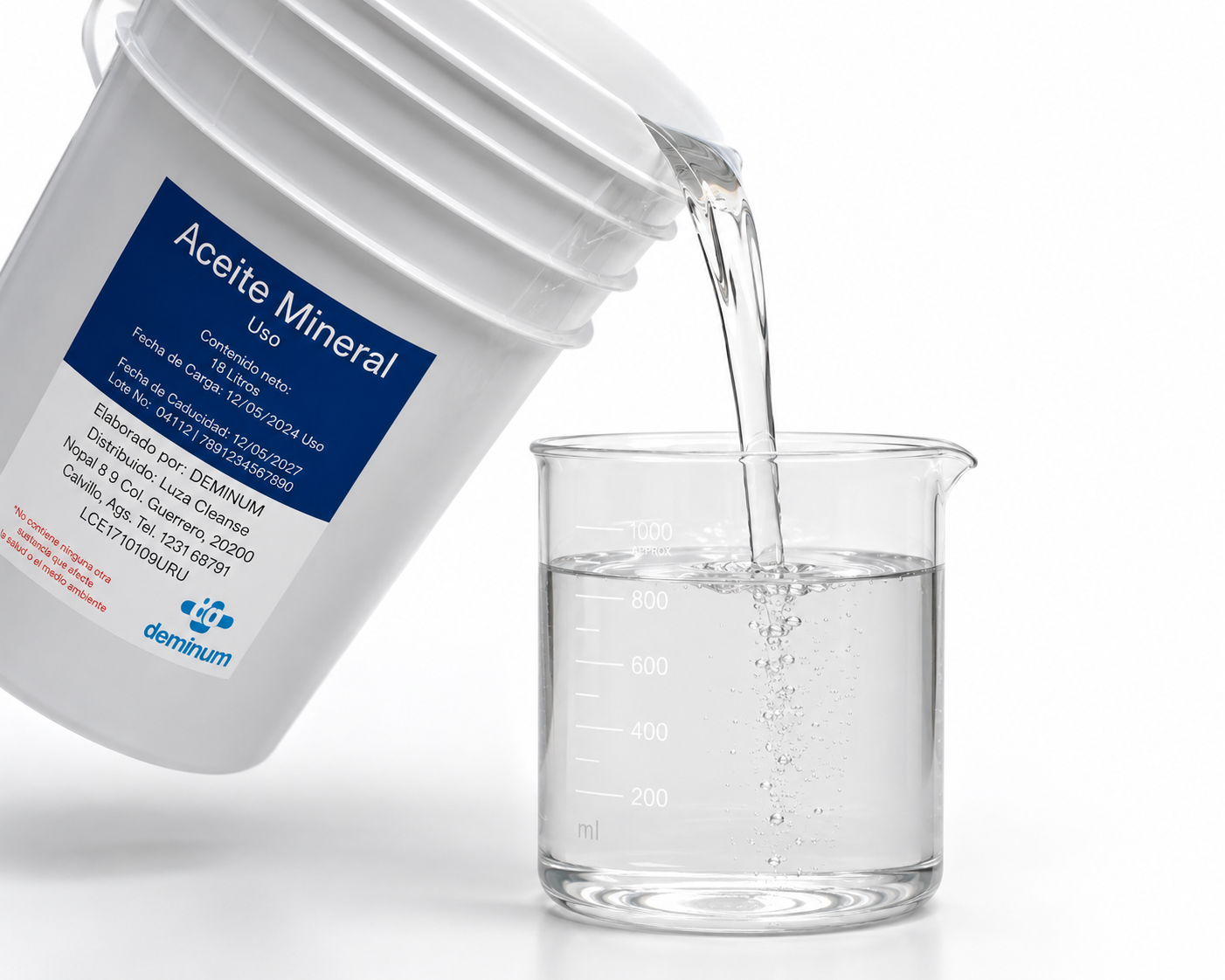 Aceite Mineral de 19 litros - Envio incluido